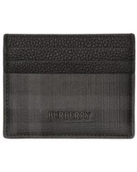 Burberry - City Check Card Case - Lyst