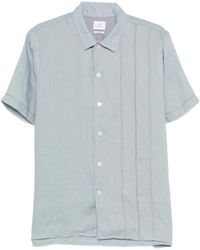 Paul Smith - Embroidered-Detail Short-Sleeve Shirt - Lyst