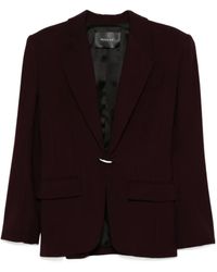 Mugler - Single-Breasted Wool Jacket - Lyst