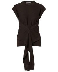 Lemaire - Wool-Blend Knitted Top - Lyst