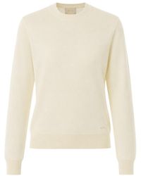 A.P.C. - Philomena Embroidered-Logo Sweater - Lyst