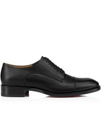 Christian Louboutin - Panelled Classic Derby Shoes - Lyst