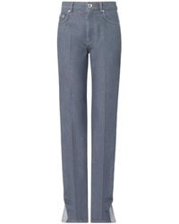 Sportmax - Side-Stripe Split-Hem Jeans - Lyst