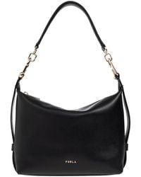 Furla - Small Tonie Chain-Detail Leather Tote Bag - Lyst