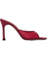 AMINA MUADDI - Alexa 95 Mesh High-Heeled Sandals - Lyst