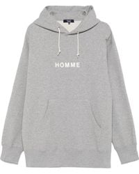 Comme des Garçons - Logo-Print Hoodie - Lyst