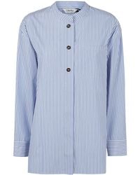 Max Mara - 'S Striped Button-Up Shirt - Lyst