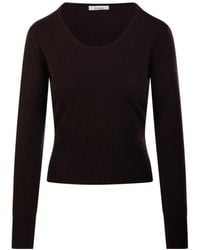Max Mara - Mxmvetta Crewneck Knitted Jumper - Lyst