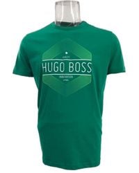 BOSS - Item O-Neck Short-Sleeved T-Shirt - Lyst