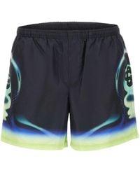 CASABLANCA - Sporchid Graphic Swim Shorts - Lyst