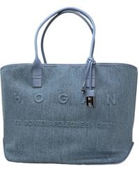 Hogan - Address Embossed Shopping Tote Bag - Lyst