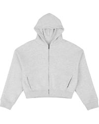 Entire studios - Zip-Up Dropped-Shoulder Hoodie - Lyst