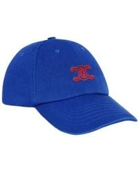 Celine - Logo Hat - Lyst