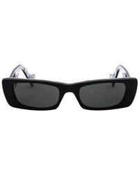 Gucci - Eyewear Rectangular Frame Sunglasses - Lyst