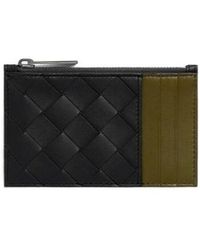 Bottega Veneta - Intrecciato Zippered Card Case - Lyst