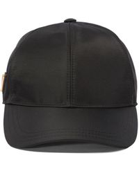 Prada - Re-Nylon Logo Plaque Baseball Hat - Lyst