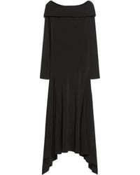 Max Mara - Off-Shoulder Long-Sleeved Dress - Lyst