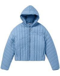 1989 STUDIO - Quilted Hooded Coat - Lyst