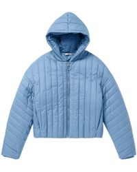1989 STUDIO - Quilted Hooded Coat - Lyst