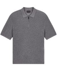 Emporio Armani - Polo Collar Sweater - Lyst
