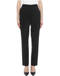 MM6 by Maison Margiela - Solid-Color Casual Trousers - Lyst