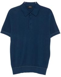 Brioni - Short-Sleeved Polo Shirt - Lyst