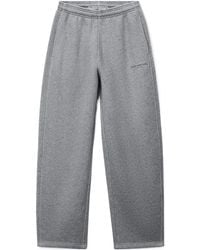 Alexander Wang - Crystal Hotfix Mid-Rise Relaxed Sweatpant - Lyst