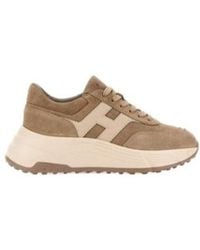 Hogan - Hi-Fi Suede Leather Sneakers - Lyst