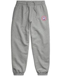 Canada Goose - Rove Logo-Patch Cotton Track Pants - Lyst