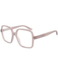 McQueen - Eyewear Oversized Square Frame Glasses - Lyst