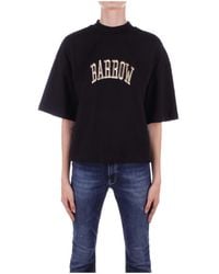 Barrow - Logo-Embroidered Cropped T-Shirt - Lyst