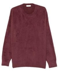 Roberto Collina - Crew Neck Relaxed Sweater - Lyst