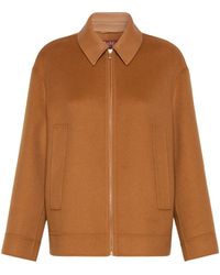 Max Mara - Double Wool, Cashmere And Silk Coat - Lyst