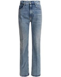Polo Ralph Lauren - Logo Patch High Waist Jeans - Lyst