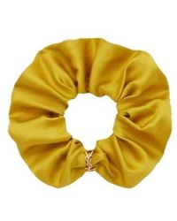 Saint Laurent - Cassandre Scrunchie - Lyst