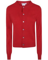 Comme des Garçons - Comme Des Garçons Long Sleeve Buttoned Cardigan - Lyst