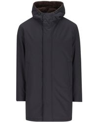 Herno - Keystone Hooded Parka Coat - Lyst