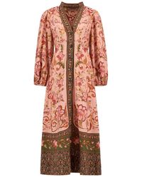 Barbour - X Farm Rio Alice Long Sleeve Maxi Dress - Lyst