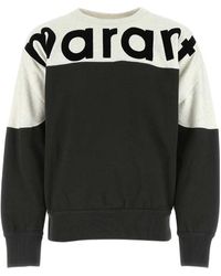 Isabel Marant - Two-Toned Crewneck Sweatshirt - Lyst