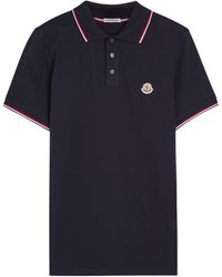 Moncler - Short-Sleeved Polo Shirt - Lyst