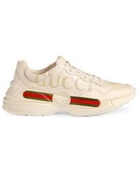 Gucci - Rhyton Logo Sneakers - Lyst