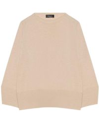 Fabiana Filippi - Round-Neck And Long-Sleeved Sweater - Lyst