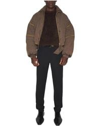Mugler - Quilted Panelled Jacket - Lyst
