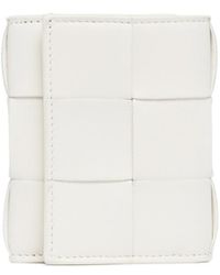Bottega Veneta - Small Cassette Tri-Fold Zip Wallet - Lyst