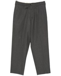 Nine:inthe:morning - Meteorite Pressed-Crease Straight-Leg Trousers - Lyst