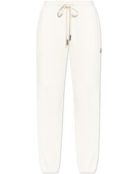 Moncler - Logo Patch Drawstring Trousers - Lyst