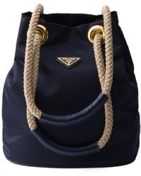 Prada - Mariner Re-Nylon Small Bucket Bag - Lyst