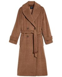 Weekend by Maxmara - Wool Alpaca Double Breasted Coat - Lyst
