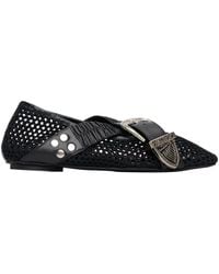 Toga - Mesh Ballet Flats - Lyst