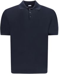 Malo - Fine-Knit Cotton Polo Shirt - Lyst